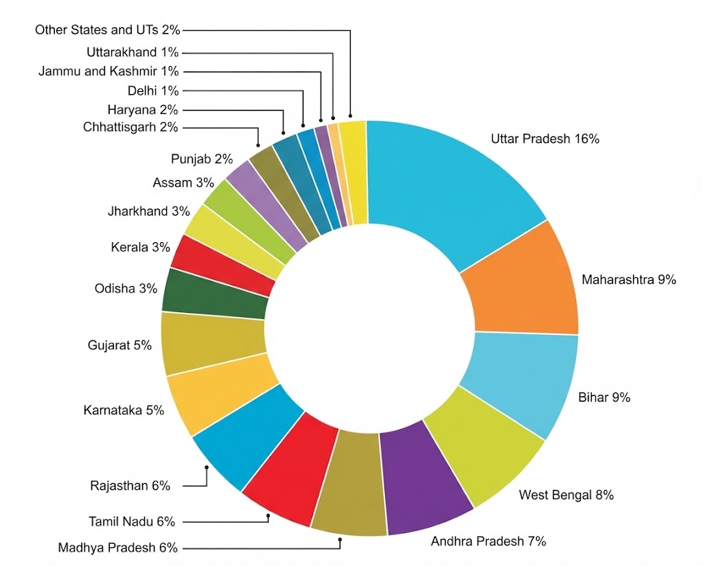 Population Distribution by State